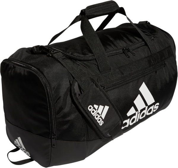 Unisex Adult Defender 4 Duffel Bag, Black/White, Medium (66 L)
