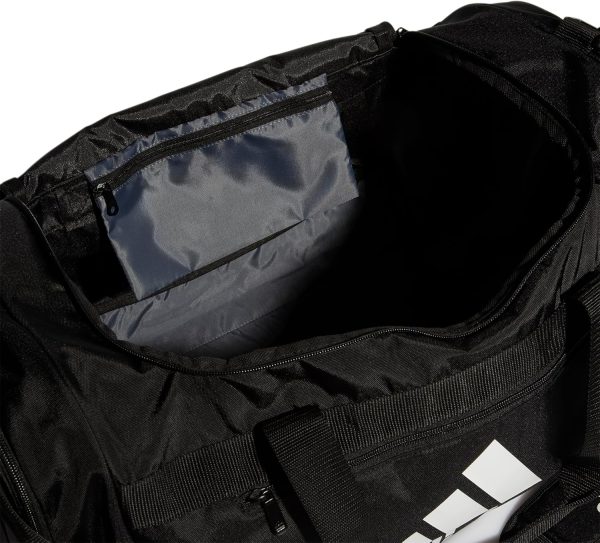 Unisex Adult Defender 4 Duffel Bag, Black/White, Medium (66 L) - Image 2