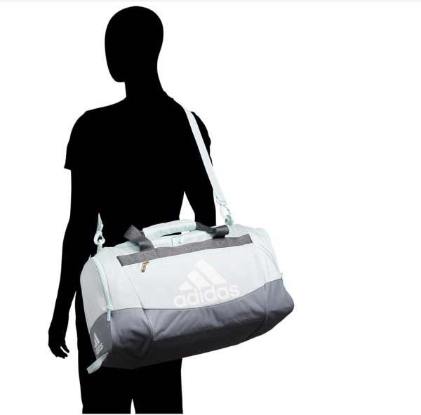 Unisex Adult Defender 4 Duffel Bag, Black/White, Medium (66 L) - Image 7