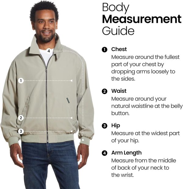 Men's Microfiber Classic Golf Jacket - Image 6